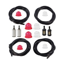 Petrol Fuel Line Hose with black 4 Sizes Common 2 Cycle Small Engine...