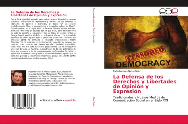 Rafael AndréS Nieto GöLler | La Defensa De Los Derechos Y Libertades De...-image
