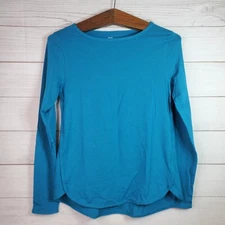 Coolibar Women’s Long Sleeve Shirt Size XS Blue UPF 50 Basics Staple Capsule