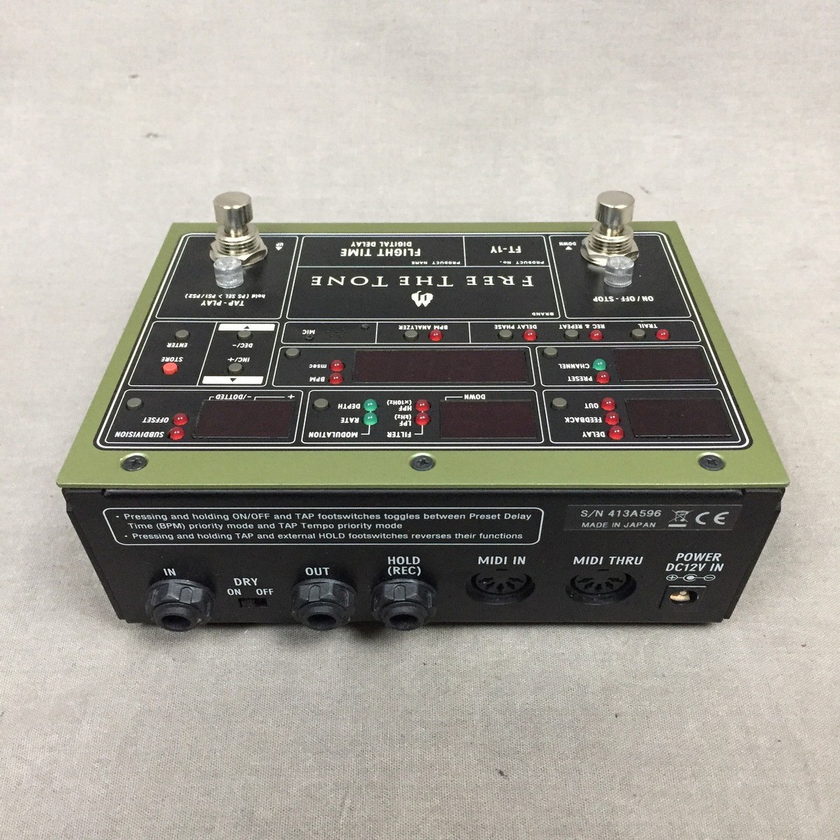 ギター Free The Tone FLIGHT TIME FT-1Y Free The Tone Flight Time Digital Delay FT-1Y | Reverb