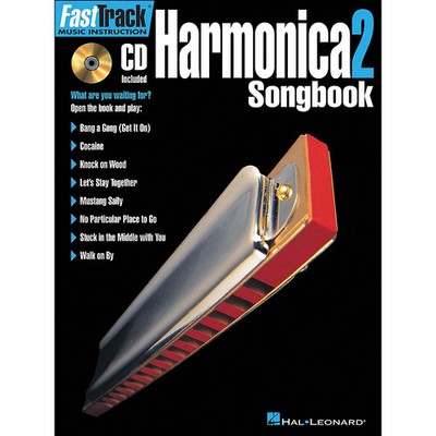 Hal Leonard FastTrack Harmonica Songbook 1 BookCD