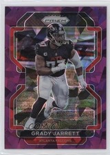 2021 Panini Prizm Purple Ice Prizm 215/225 Grady Jarrett #326 3hd
