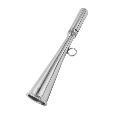 Vintage Handheld Fog Horn for Boats, 6.93in Removable Stainless Steel Air Hor...