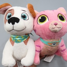 Disney Doc McStuffins Animal Plush Toy Olive Dog Puppy  Whispers Pink Cat lot