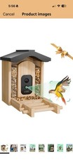 Bird Feeder with Camera, Smart Bird Feeder for Outdoors, Wild Birds Feeders with