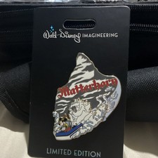 Disney Imagineering Limited Edition 250 Matterhorn Bobsleds Attraction 