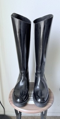 Embossy Men Leather Boots Size EU 40