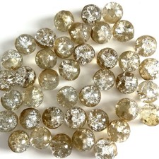 40 Vintage CRACKLED FRIED MARBLES Salvage From an Old Vintage Lamp Mid Century
