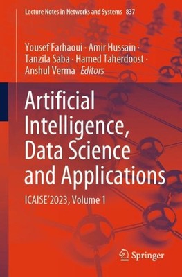 Artificial Intelligence, Data Science and Applications: ICAISE'2023, Volume 1 by