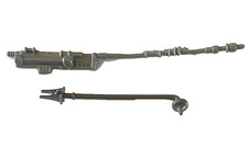 2 Vintage 1983 Star Wars Klaatu Skiff Guard Staff Pike & Rancor Keeper Staff