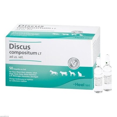 DISCUS compositum LT ad us.vet.Ampullen 50 St PZN 9921322