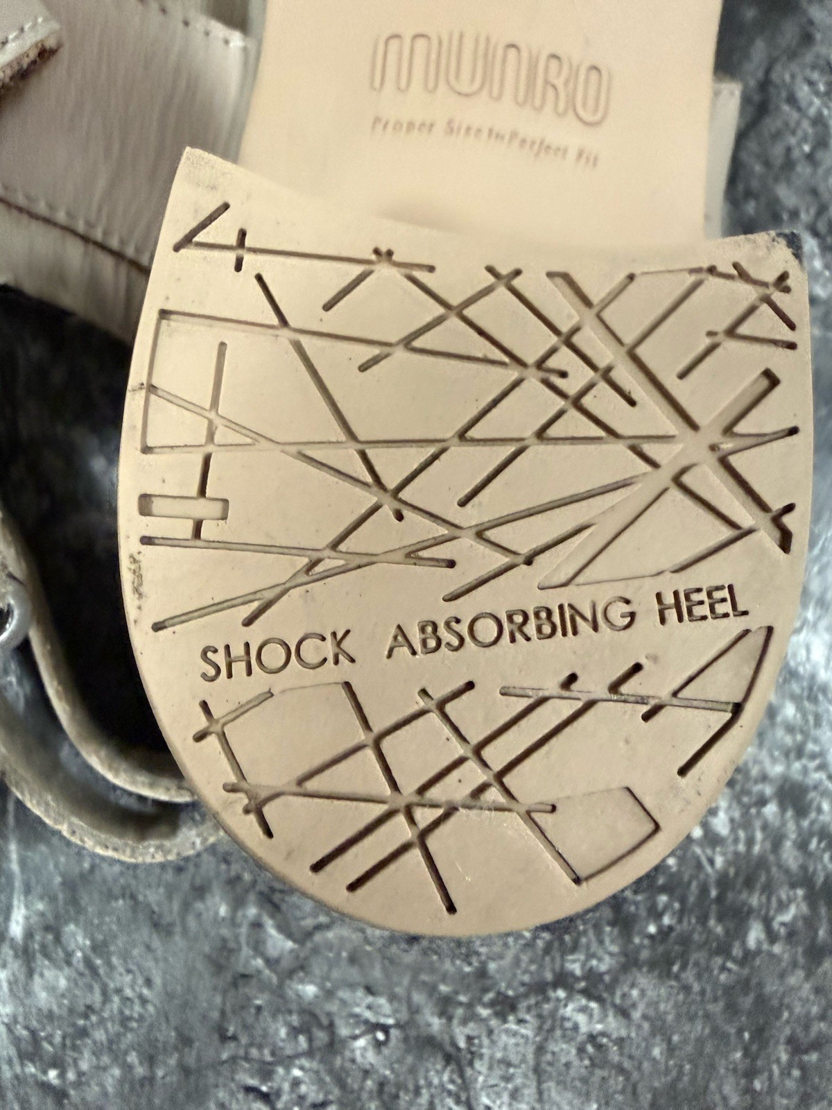 Munro Womens Frances Leather Patchwork Slingback … - image 13