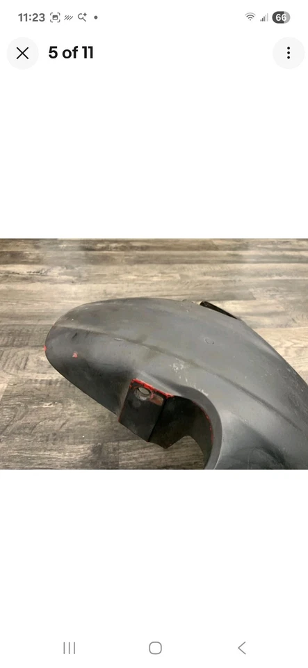 Carenagem capô tampa para-lama aro roda dianteira fabricante de equipamento original Honda 2001-2006 CBR600F4I F4I * - Imagem 4 de 4