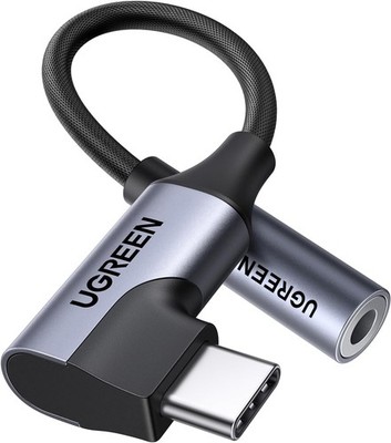 USB C auf 3,5mm Klinke Adapter 90 Grad Winkel, Kopfhörer, DAC, iPhone, Galaxy,