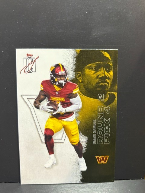 Deebo Samuel 2025 Topps Signature Commanders