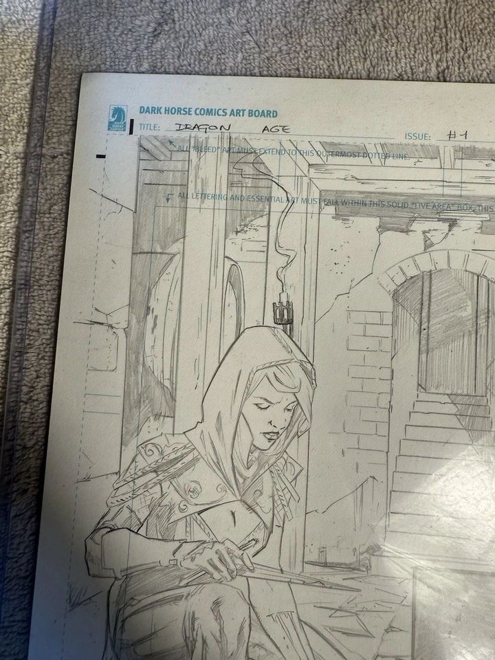 Dragon Age Magekiller #1 Original Comic Art Page 2016 Carmen Carnero Signed - Image 3 of 4