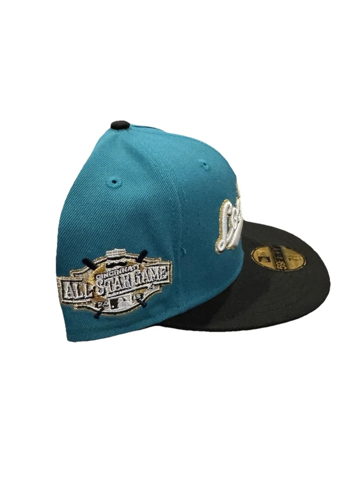 Cincinnati Reds New Era Hat Club 59FIFTY Los Rojos MLB Fitted Hat Cap 7 1/2 New - Image 2 of 4