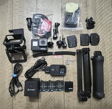 GoPro Hero 7 Black, 4 Batteries, 3 Battery Charger, GoPro Remote, 256 Gb And 64