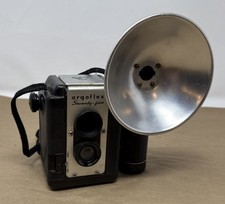 Vintage Argus Argoflex Seventy-five Camera With Flash 75mm Lumar Lens Untested