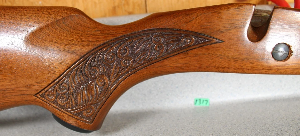 Elegante Winchester Modelo 70 Cuadros Nogal LA Acción Larga DBM Stock ¡ENVÍO GRATUITO! Foto 3 de 4