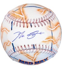 Max Scherzer Mad Max 1/1 Stadium Custom Kicks x Fanatics Signed Baseball MLB COA
