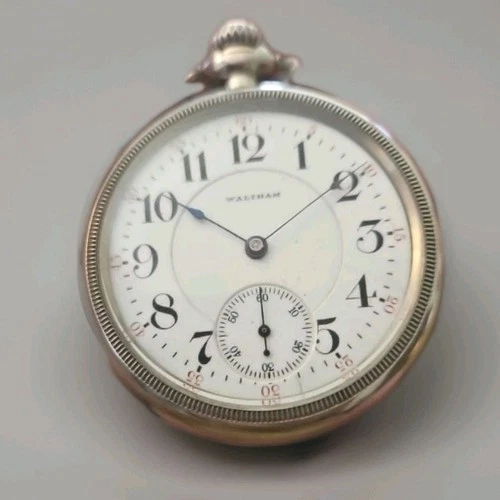 Antique 1903 Waltham 17 Jewel Pocket Watch Swing Out Mvmt Grade Royal Model 1899