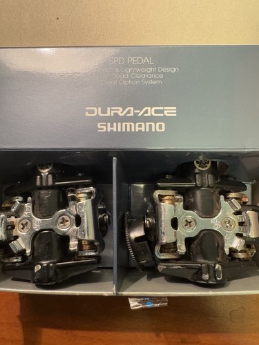 New - Shimano Dura Ace SPD Road Bike/Mountain Bike Pedals Unused Pair