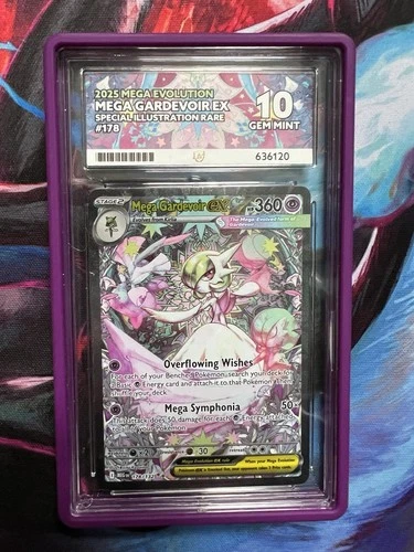 Mega Gardevoir EX Special Illustration Rare 178/132 ACE 10 Graded Pokémon TCG