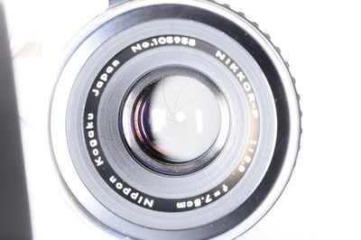 Zenza Bronica S2 / Nikon Nikkor P 7.5cm f/2.8 Excellent+++ Medium