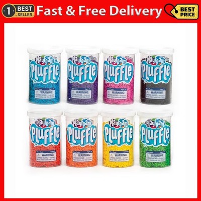 Pluffle  Mini 8-Pack - Sensory Bin Foam Set, No Mess Alternative to Sand Toys...