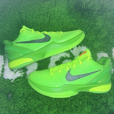 Nike Kobe 6 Protro Grinch Green/Apple Crimson Size 9 2020