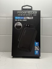 Pocket Juice Endurance AC 10,000mAh, Portable Power Bank Charger