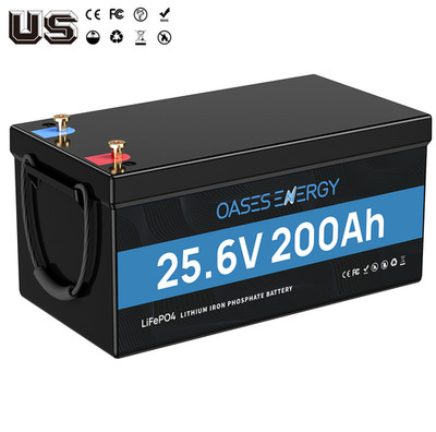 GLCE ENERG 24V 200Ah LiFePO4 Lithium Battery 6000 Cycle 24V For RV