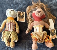 Disney The Lion King Broadway Musical Simba And Nala Plush Stuffed Animals New 