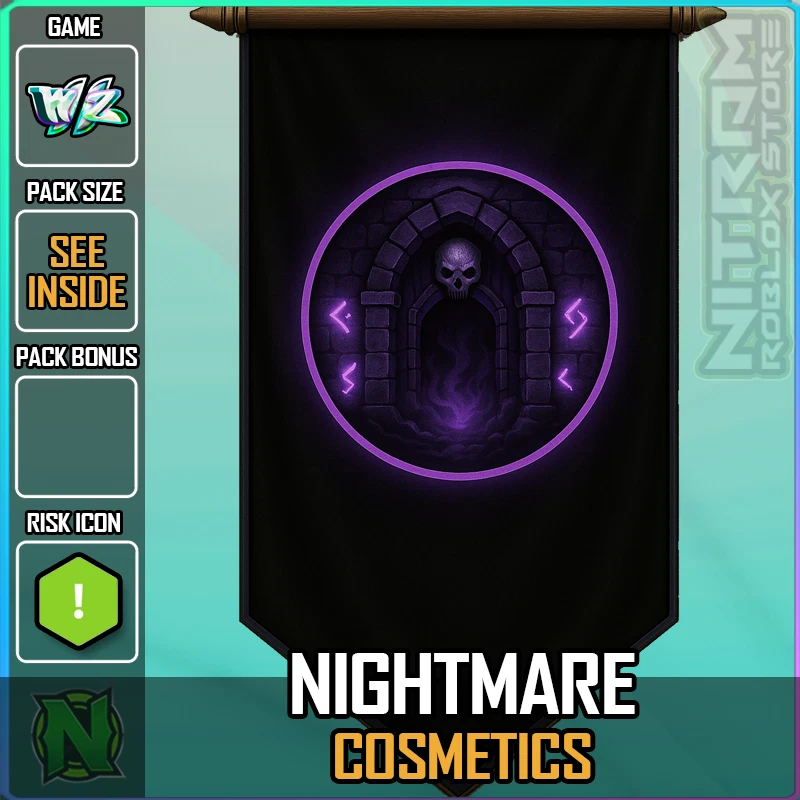 ZERO WEAPON AND ARMOR World Zero WZ - COSMETICS - NIGHTMARE SHOP ITEMS