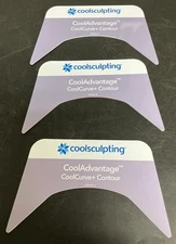 3 Zeltiq CoolSculpting CoolAdvantage CoolCurve + Contour Templates 204089-B