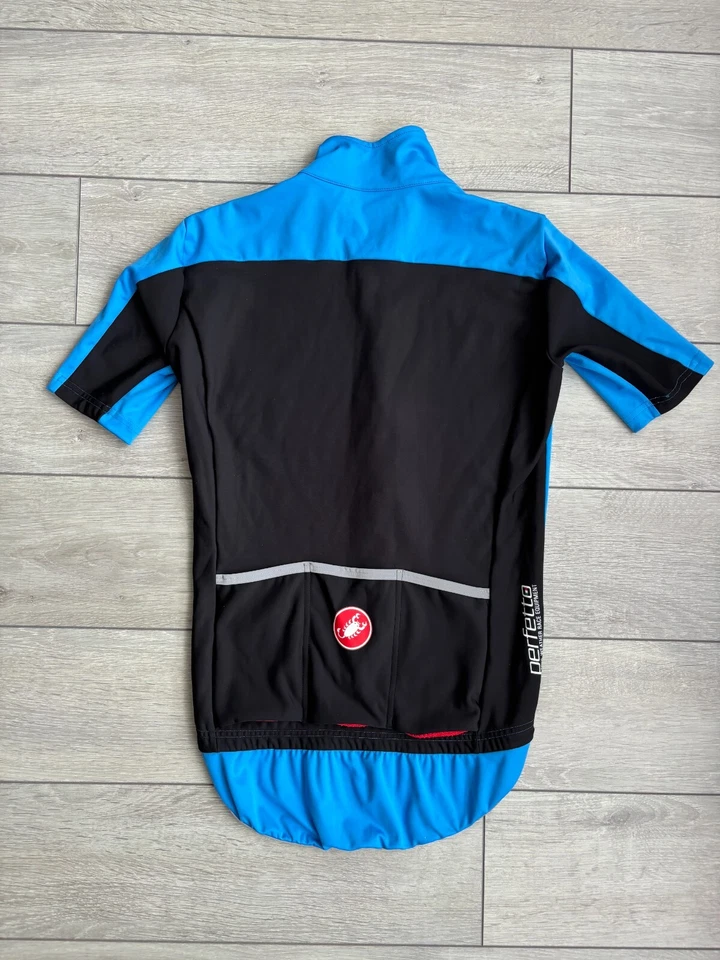 Castelli Rosso Corsa Cycling Windstopper Gabba Short Sleeve Jacket Men's Small - Image 2 of 4