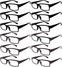 31799 Mix 12 PCS Eyewear Reading Deluxe Glasses LIQUIDATION SALE