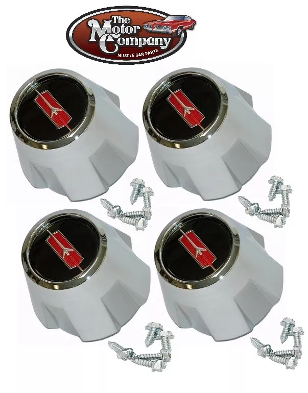 Oldsmobile Cutlass 442 SS2 Super stock 2 BOLT ON Center Caps IN