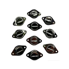 Chrome Ejecting Slot Head DZUS Fasteners - 5/16" .500 10pk