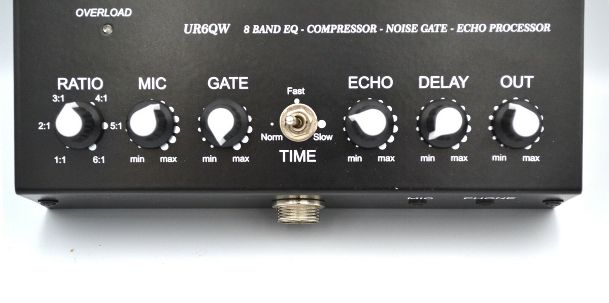 XLR EQ ICOM 8 Band Sound Compressor Equalizer with NOISE GATE 8