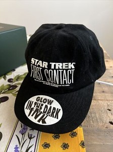 Rare Vintage Star Trek First Contact Movie Premiere Hat Cap 1996 Paramount