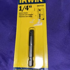Ball Socket Adapter 1 pc. WORKSHOP Irwin TOOLS 2 in. L x 1/4 in.