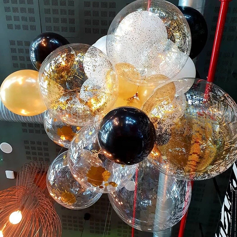 Crystal Bobo Balloons Transparent Bubble Birthday Baby Shower Decor - Image 3 of 4