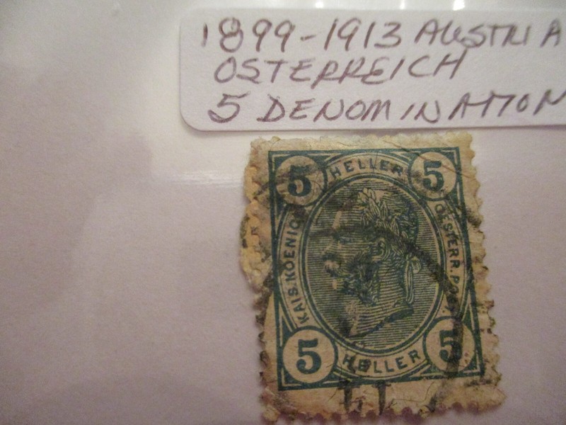 1899-1913 Australia Postage Stamp - 5 Denomination