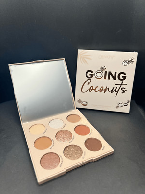 NIB! Colourpop Going Coconuts Neutral 9 Pan Eyeshadow Palette