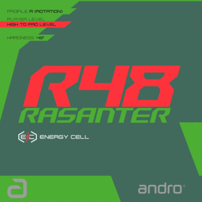 ANDRO - RASANTER R48 - Table Tennis Rubber