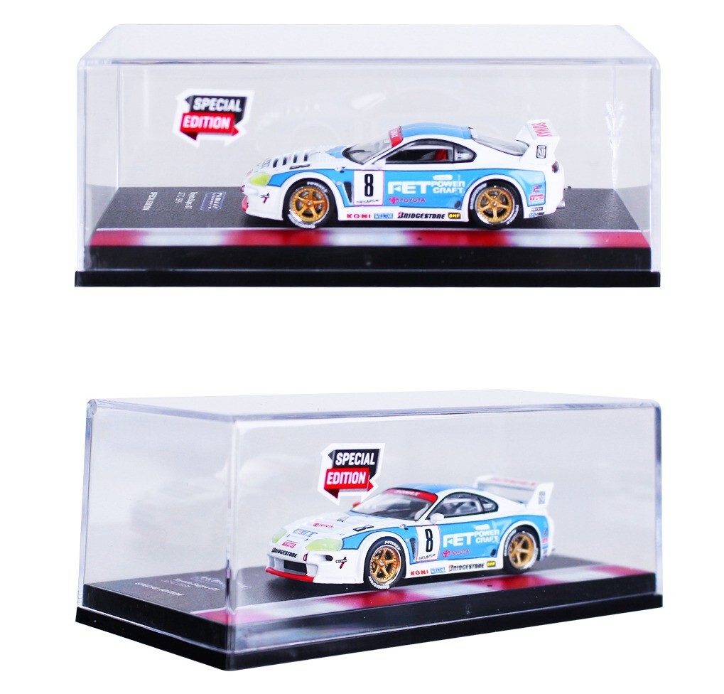 TARMAC WORKS Hobby64 Toyota Supra GT JGTC 1995 Diecast Model Car 1