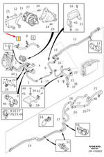 Kit de sensor de temperatura del sistema de refrigeración VOLVO XC90 MK2 31368969 NUEVO GENUINO