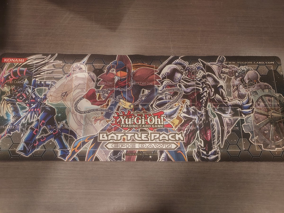 Yugioh Battle Pack Epic Dawn Official Neoprene Playmat Play Mat